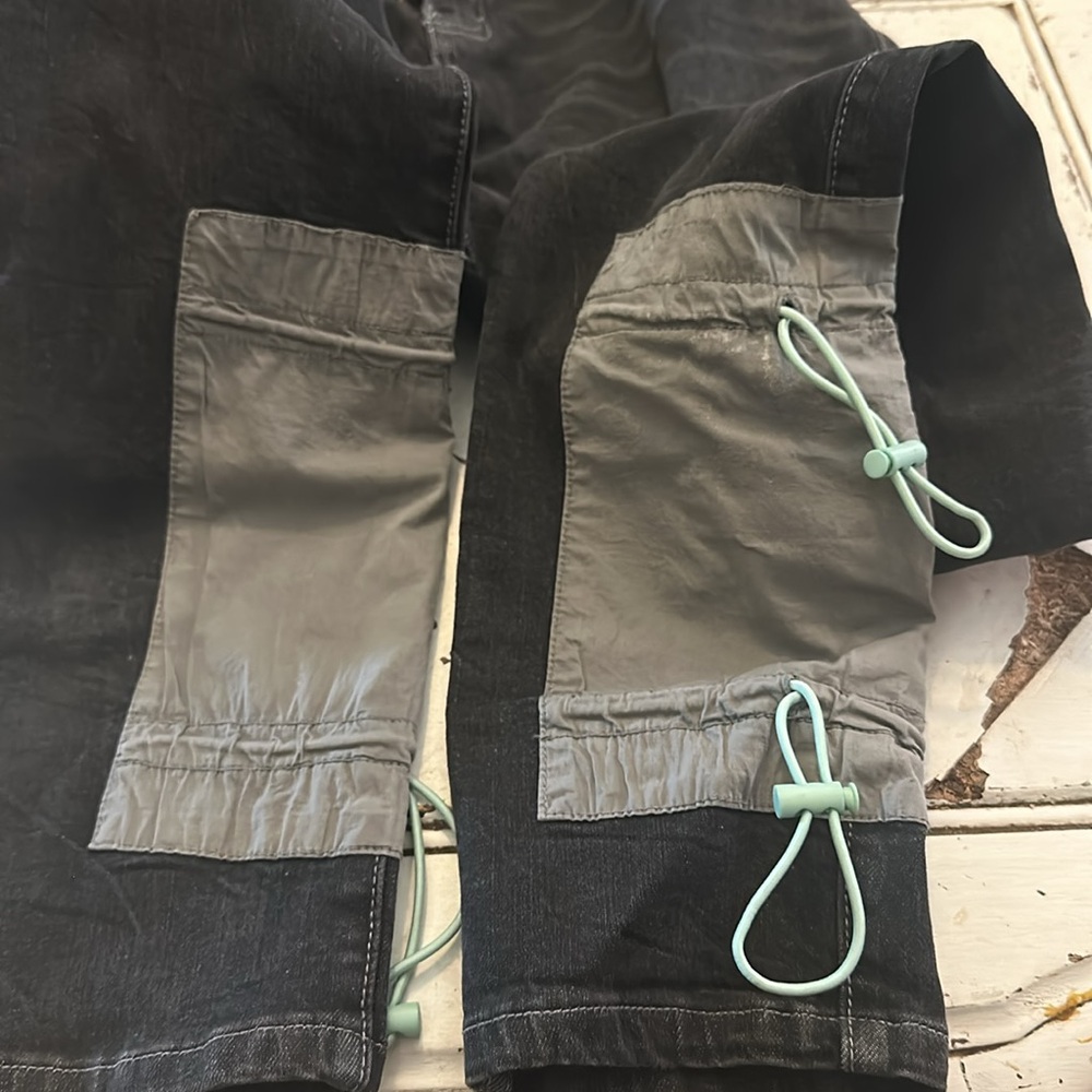 Serenede Cargo Patchwork Serenity Prayer Distress… - image 7